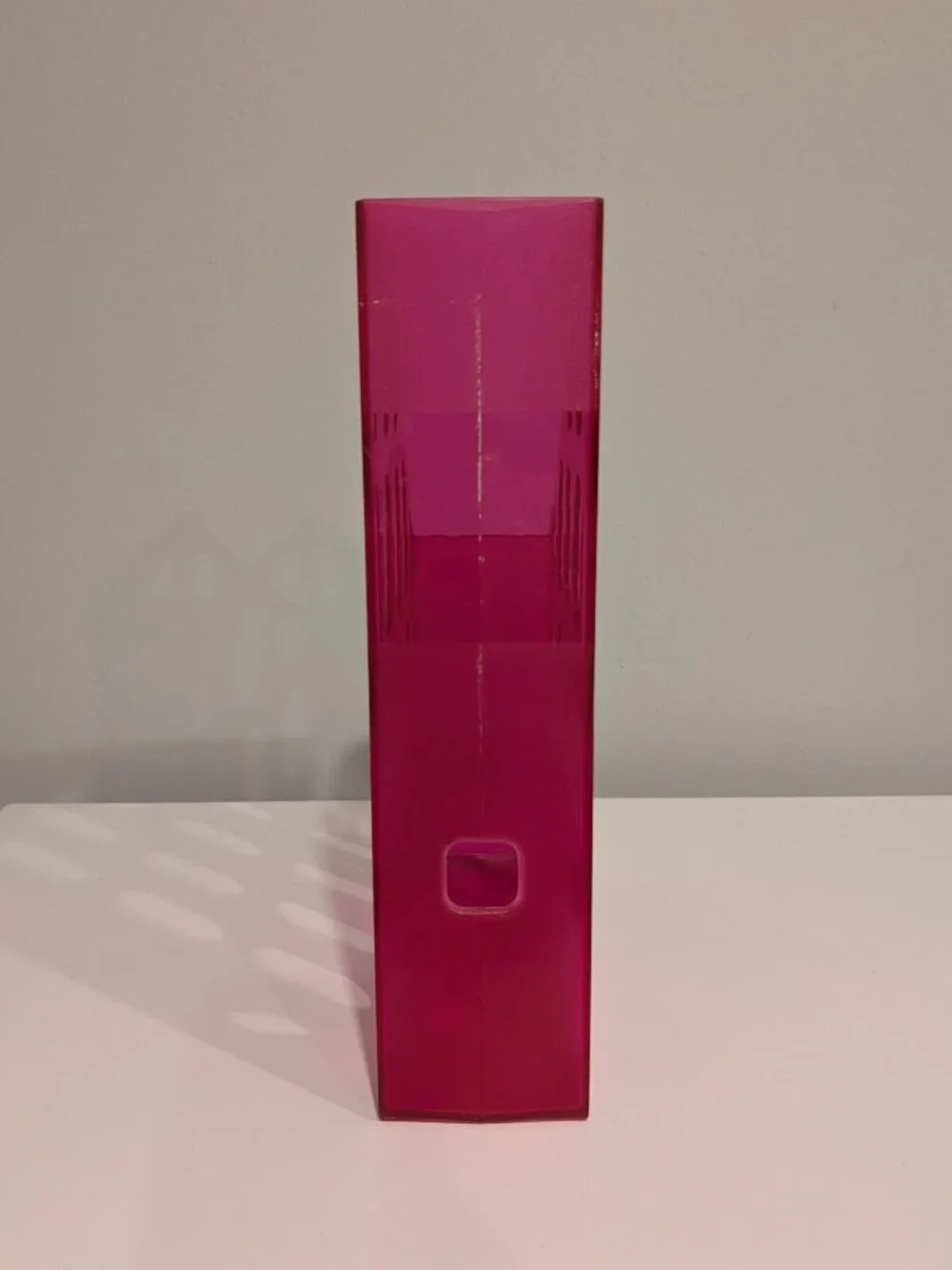 Hot Pink Magazine or Paper Holder
